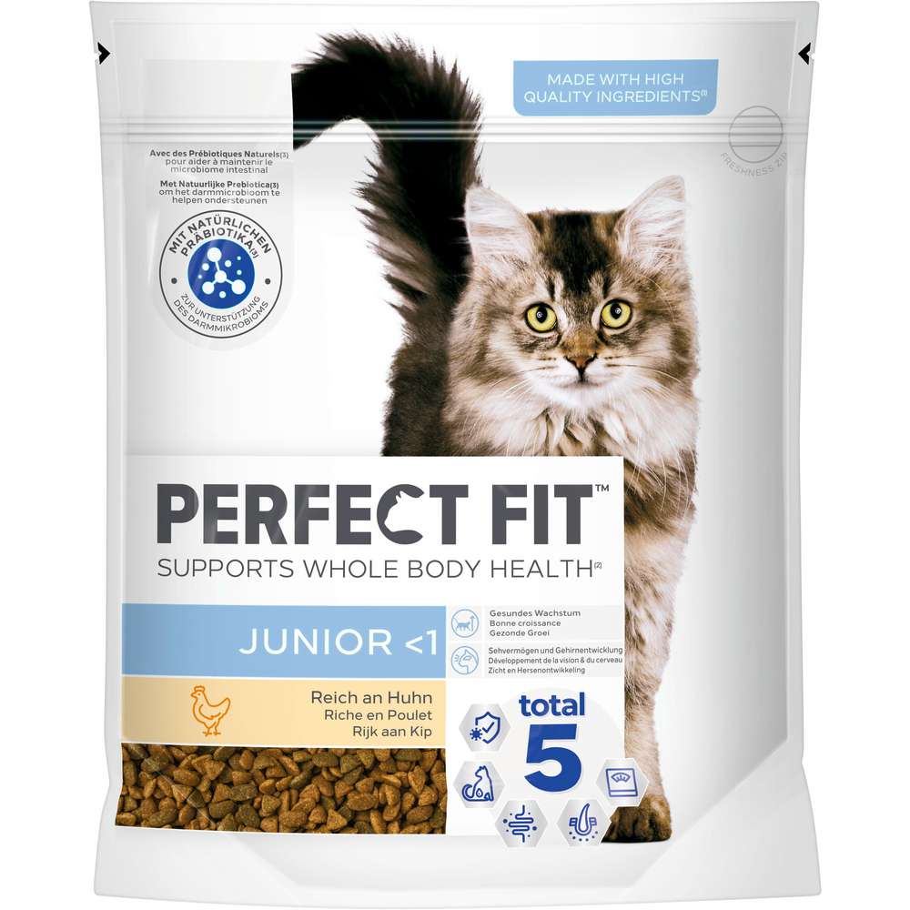Produktabbildung Perfect Fit Katzen-Trockenfutter, Junior, Huhn