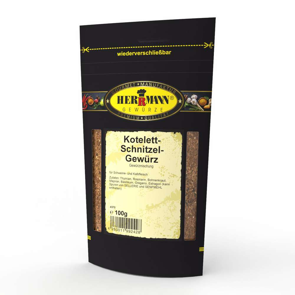 Produktabbildung Herrmann Gewürze Gewürzmischung, Kotelett-Schnitzel