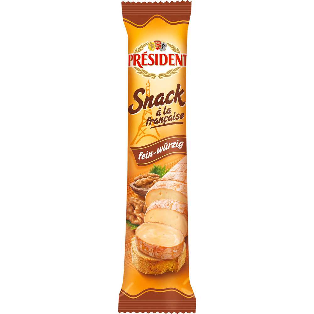 Produktabbildung President Weichkäse Snacking, Würzig