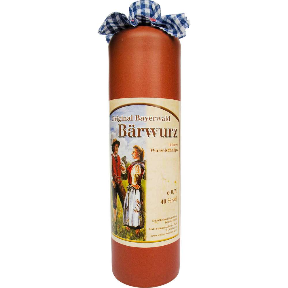 Produktabbildung Schloss Ramelsberg Bärwurz, klarer Wurzelschnaps, 40%