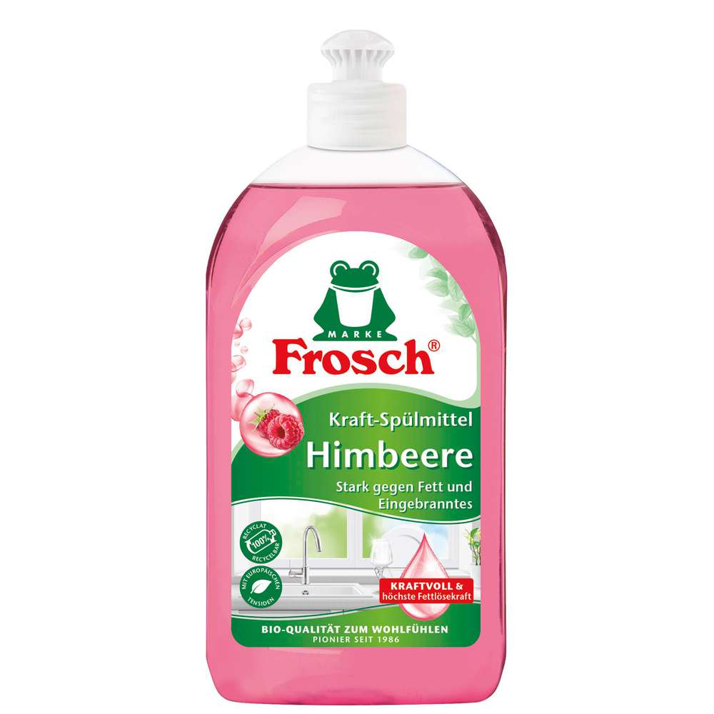 Produktabbildung Frosch Kraft-Spülmittel, Himbeere