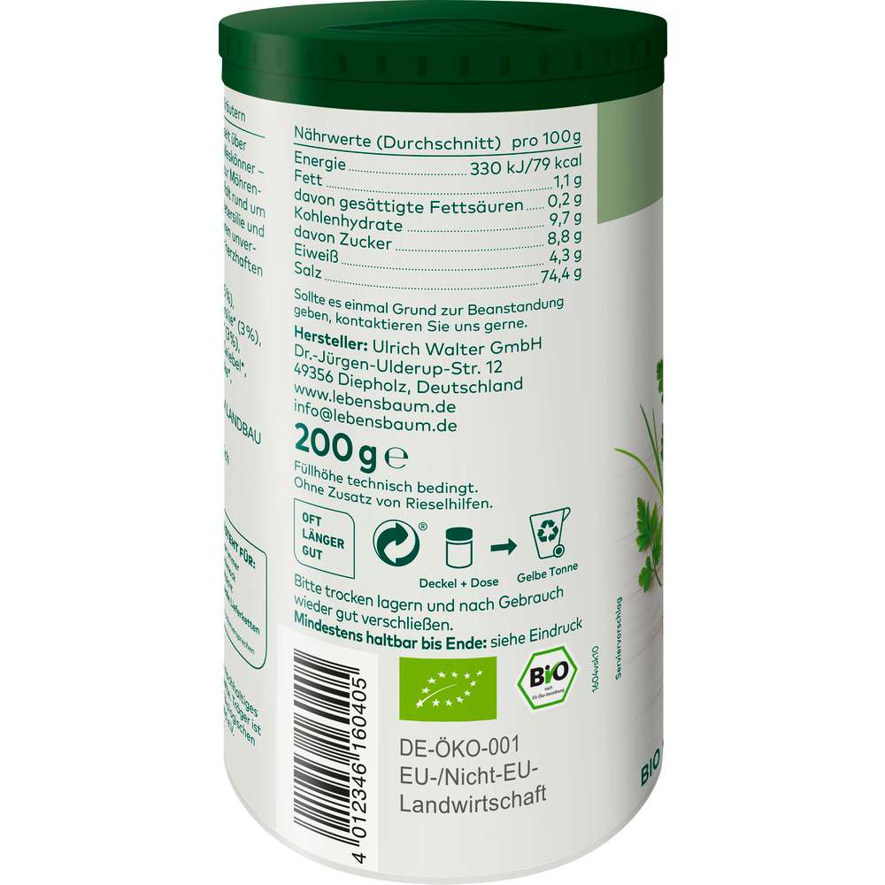 Produktabbildung Lebensbaum Kräutersalz