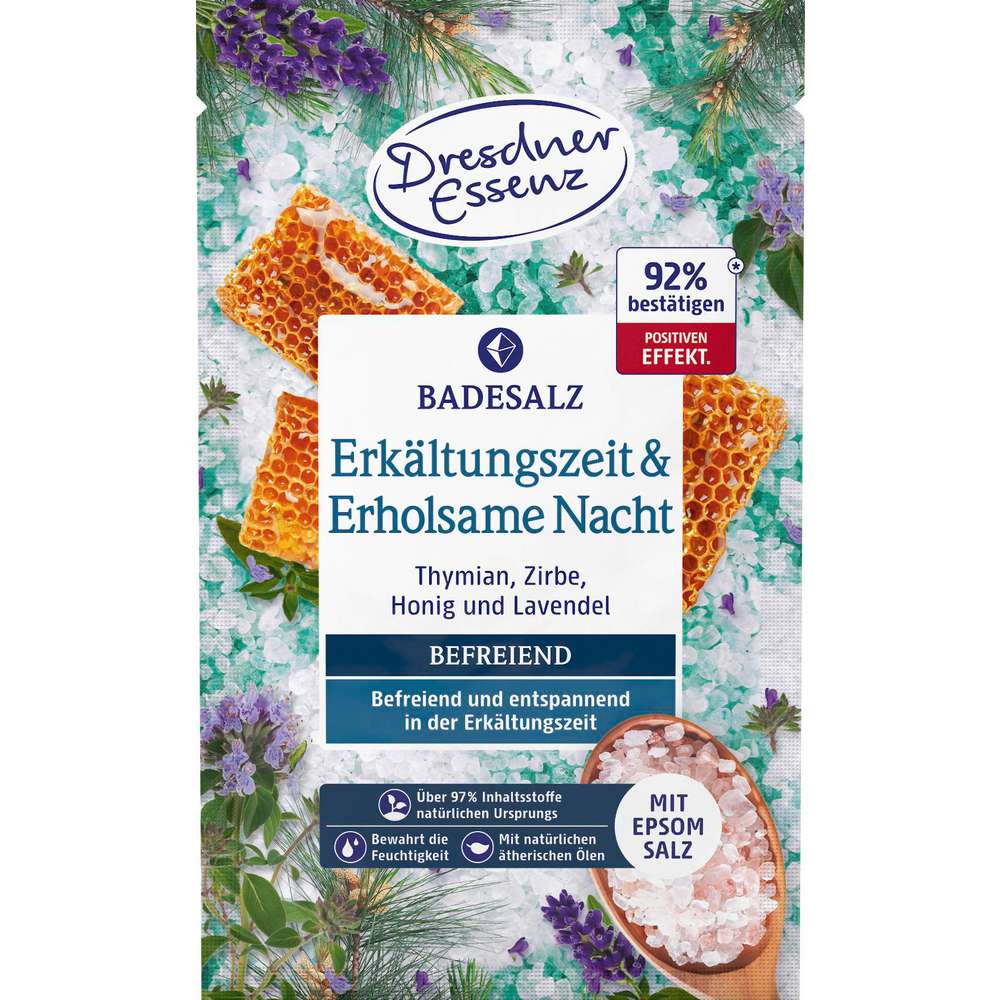 Produktabbildung Dresdner Essenz Badesalz Erkältung & Nacht