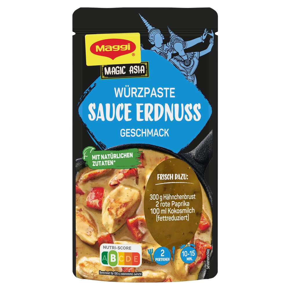 Produktabbildung Maggi Gewürzpaste für Sauce Erdnuss Style