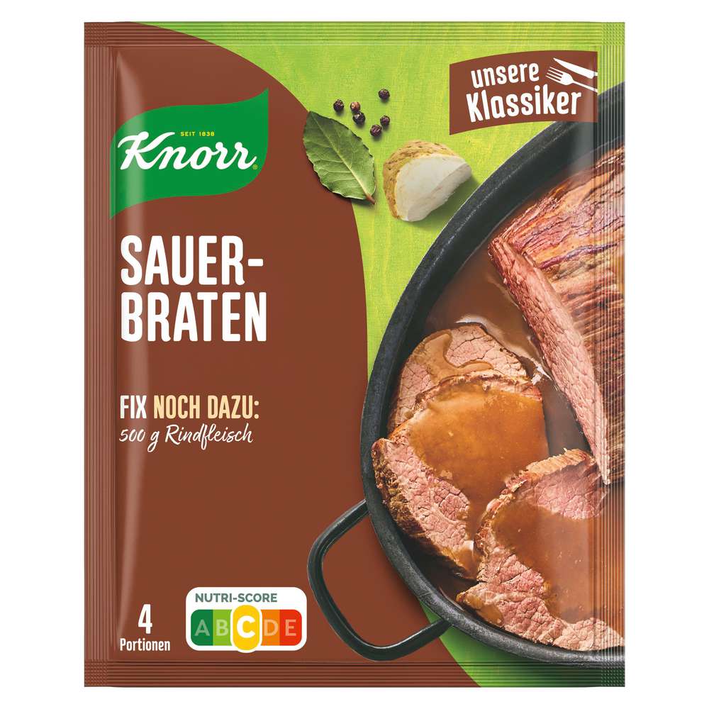 Produktabbildung Knorr Fix Würzmischung Sauerbraten