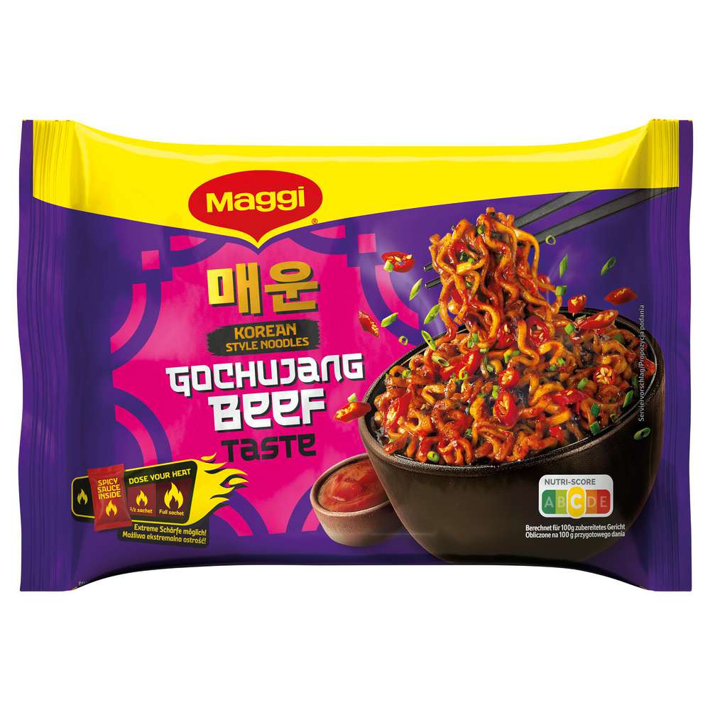 Produktabbildung Maggi Korean Noodles Gochujang Beef