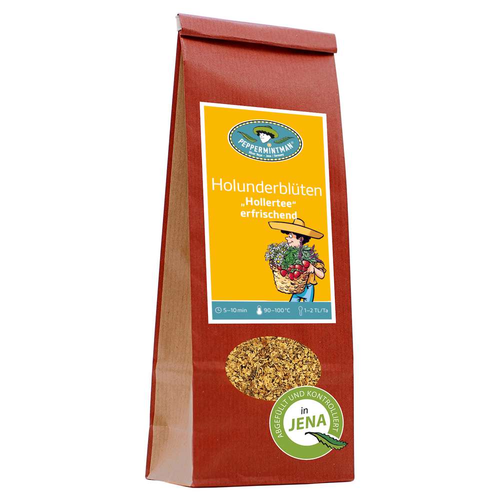 Produktabbildung Peppermintman Bio Tee Holunderblüten