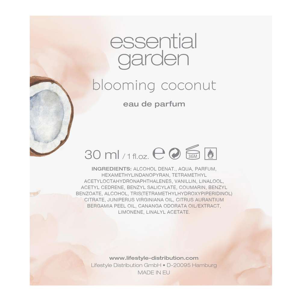 Produktabbildung Essential Garden Eau de Parfüm Blooming Coconut