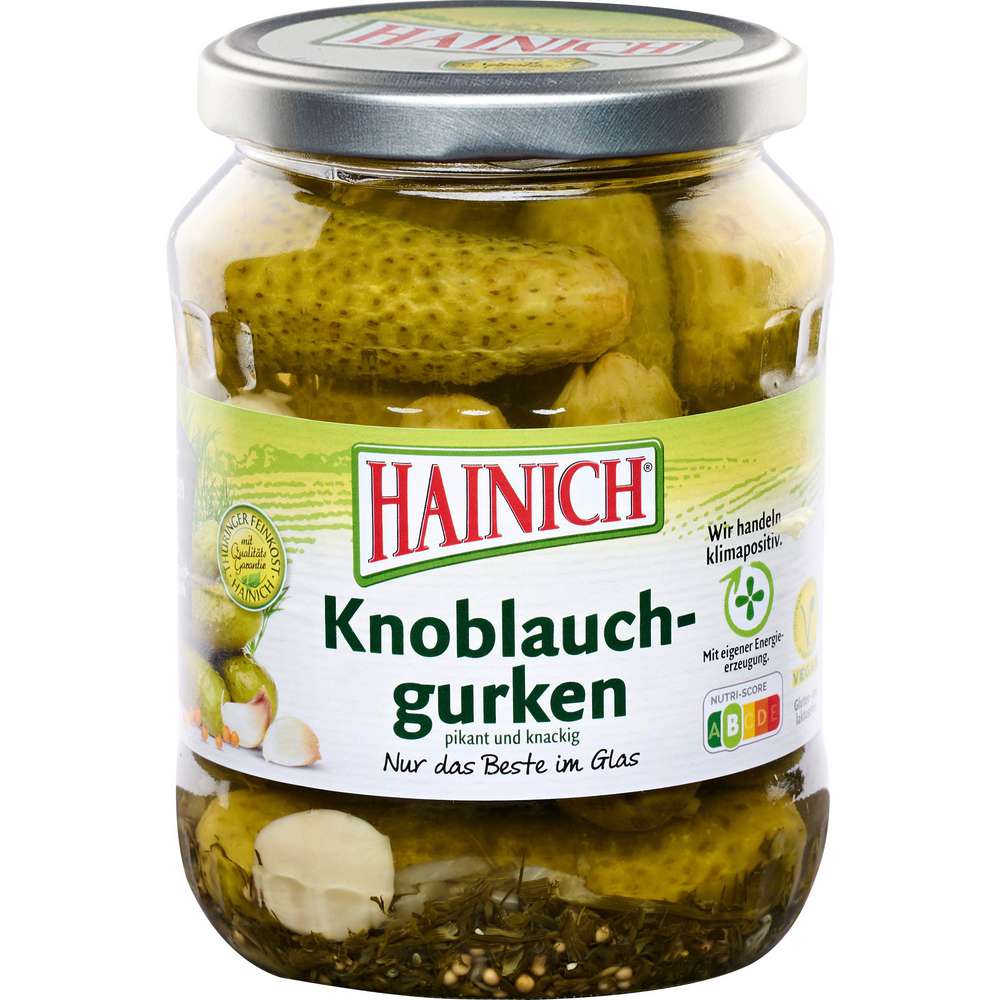 Produktabbildung Hainich Knoblauch-Gurken, pikant
