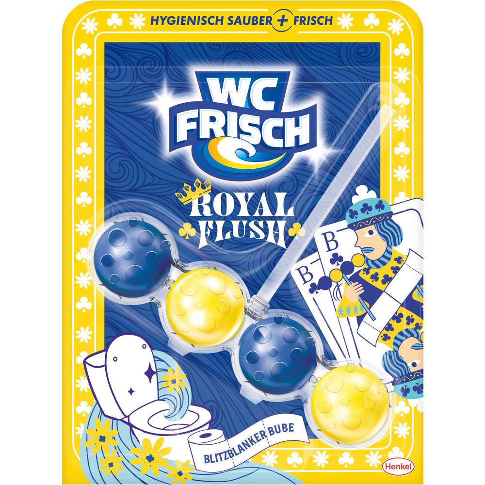 Produktabbildung WC Frisch WC-Duftspüler Kraft Aktiv, Blitzblanker Bube