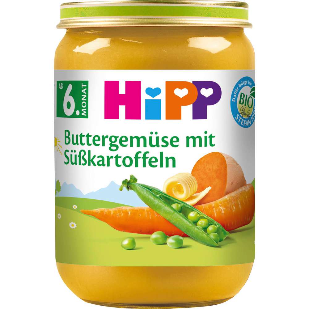 Produktabbildung Hipp Babynahrung Gemüse, Buttergemüse/Kartoffel