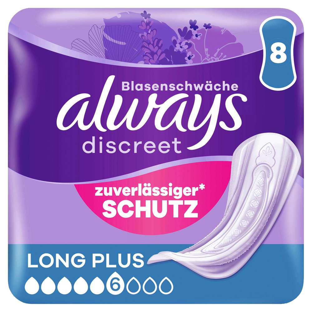 Produktabbildung Always Discreet Slipeinlage Long Plus