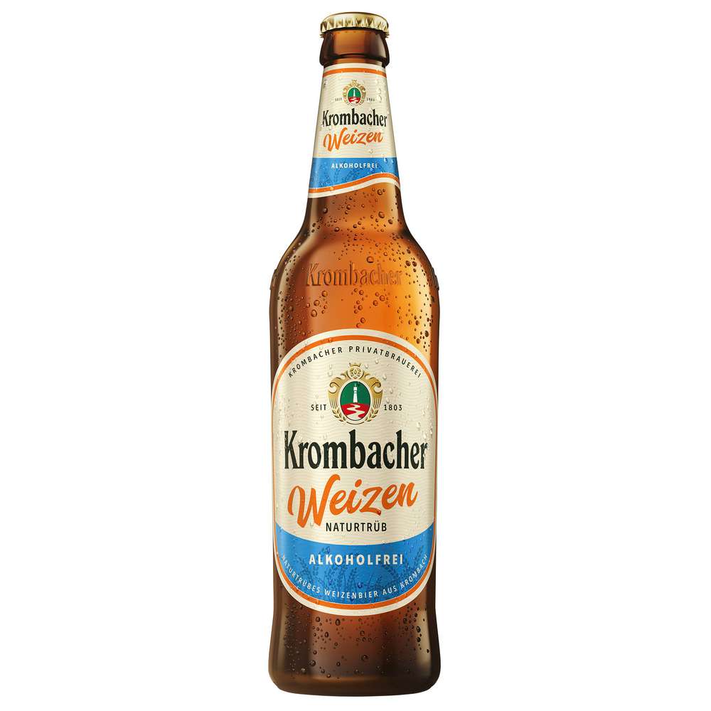 Produktabbildung Krombacher Weizenbier, alkoholfrei