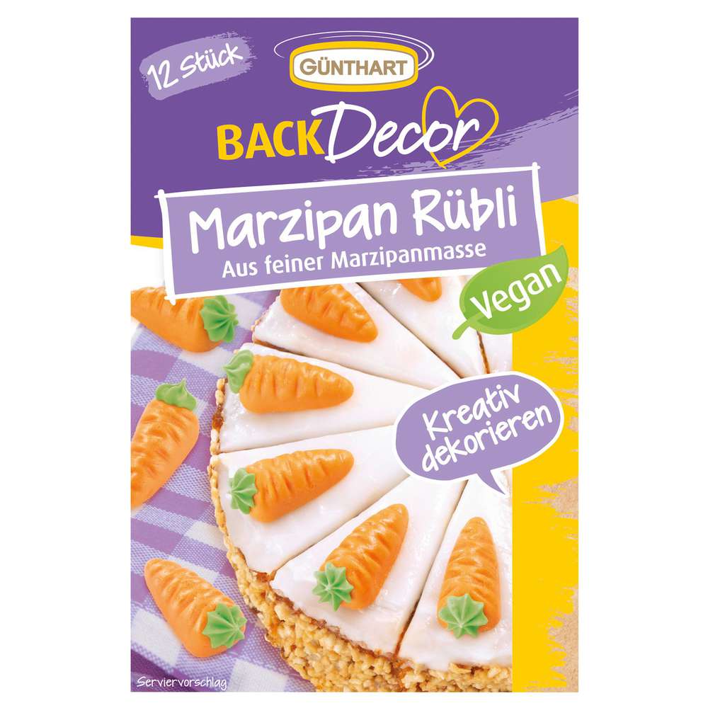 Produktabbildung Günthart Marzipan-Rübli