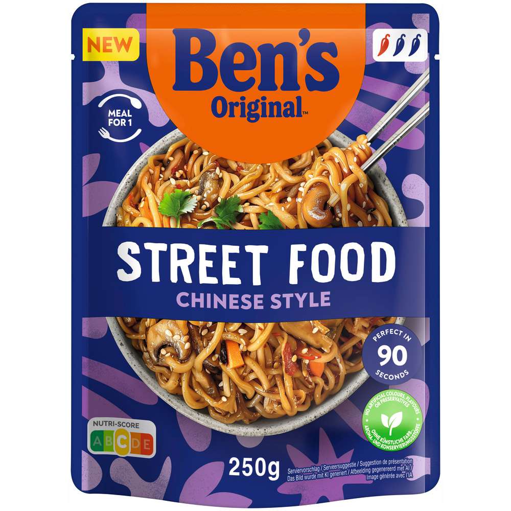 Produktabbildung BEN'S ORIGINAL Fertiggericht Street Food Chinese