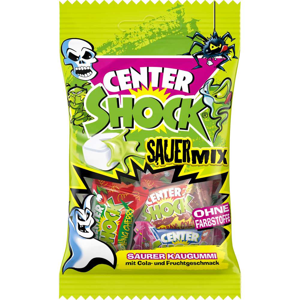 Produktabbildung Center Shock Kaugummi, Sour-Mix