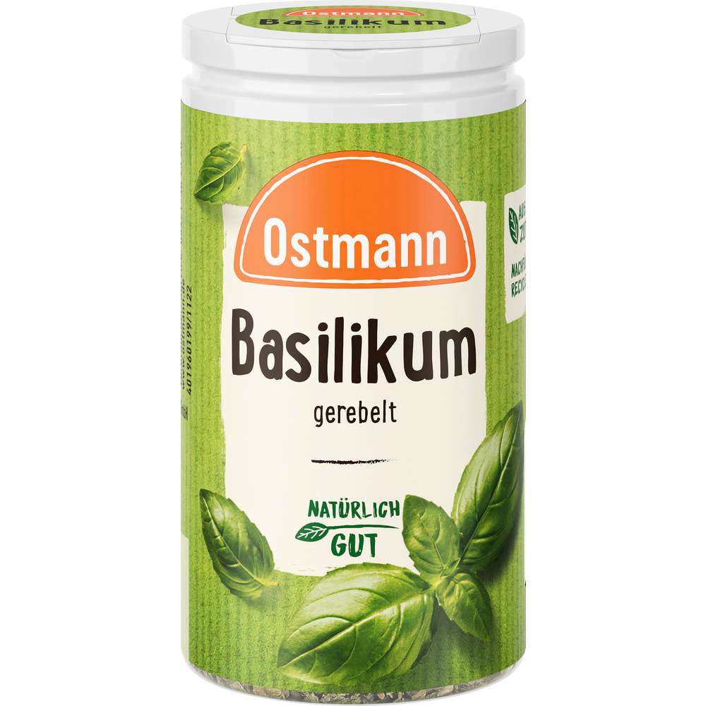 Produktabbildung Ostmann Basilikum, gerebelt