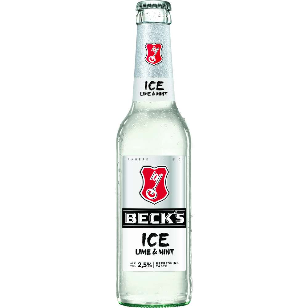 Produktabbildung Beck's Biermischgetränk Ice, Lime & Mint 2,5%