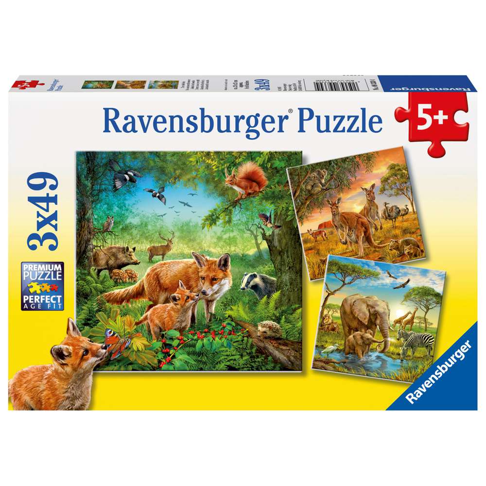 Produktabbildung Ravensburger Puzzle Tiere der Erde