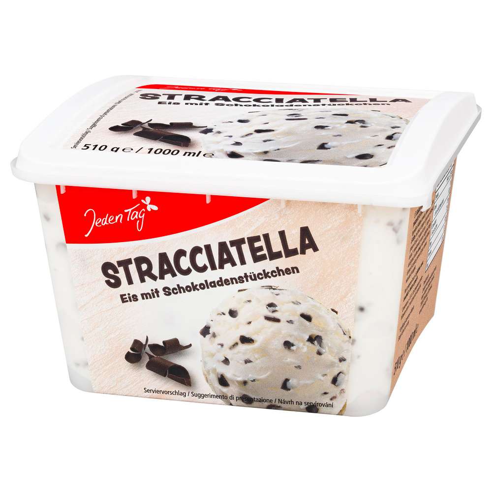 Produktabbildung Jeden Tag Eis Stracciatella