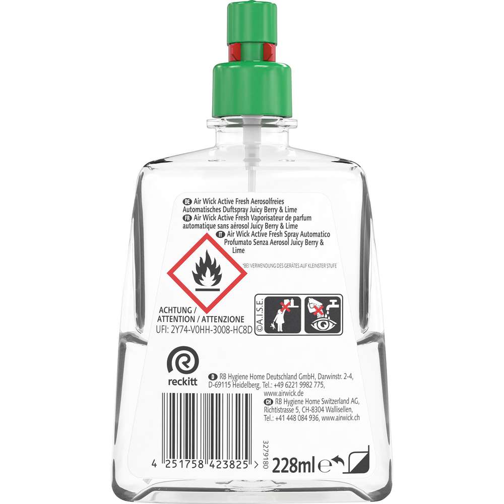 Produktabbildung Air Wick Duftspray Nachfüller Active Fresh, Juicy Berry & Lime