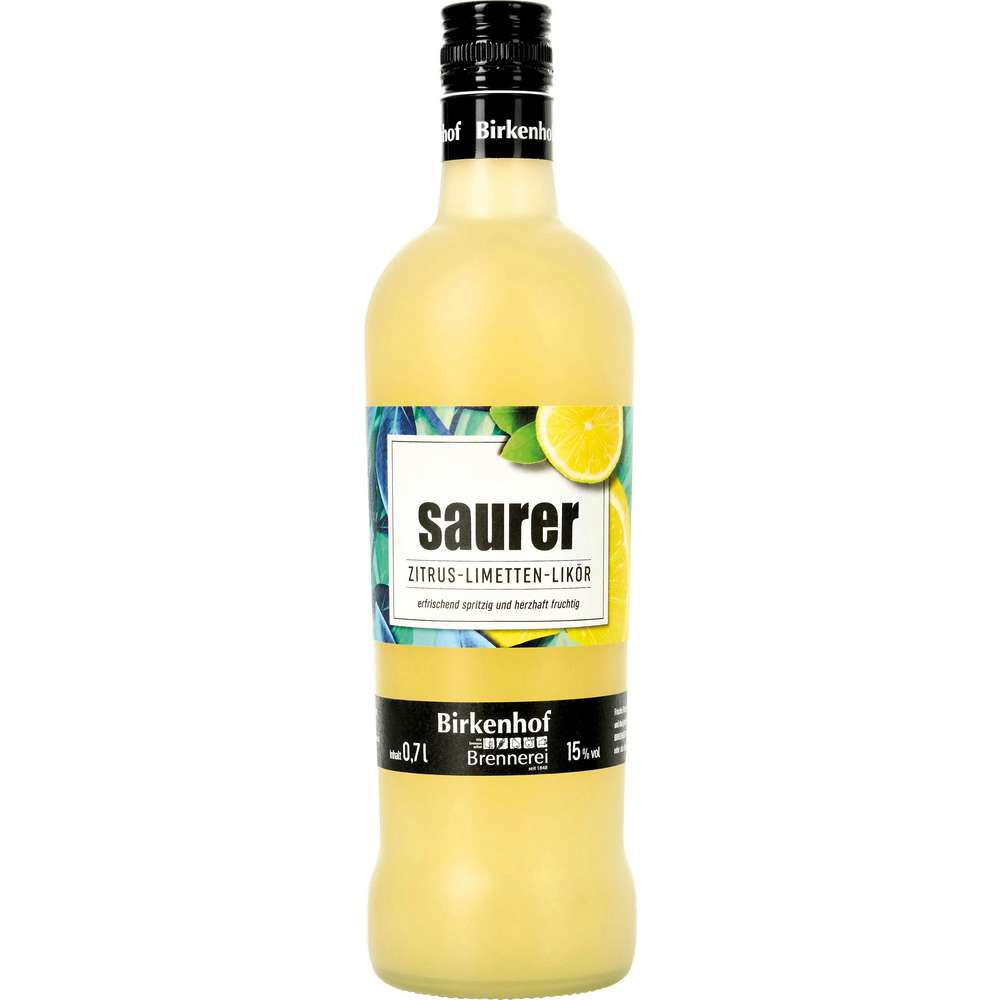 Produktabbildung Birkenhof Saurer Zitrus-Limetten-Likör