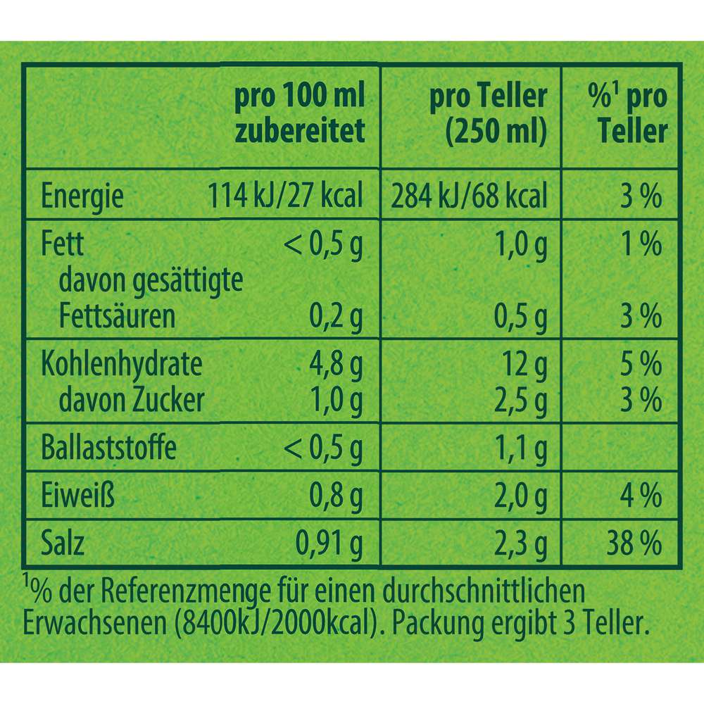 Produktabbildung Knorr Suppenliebe Frühlingssuppe