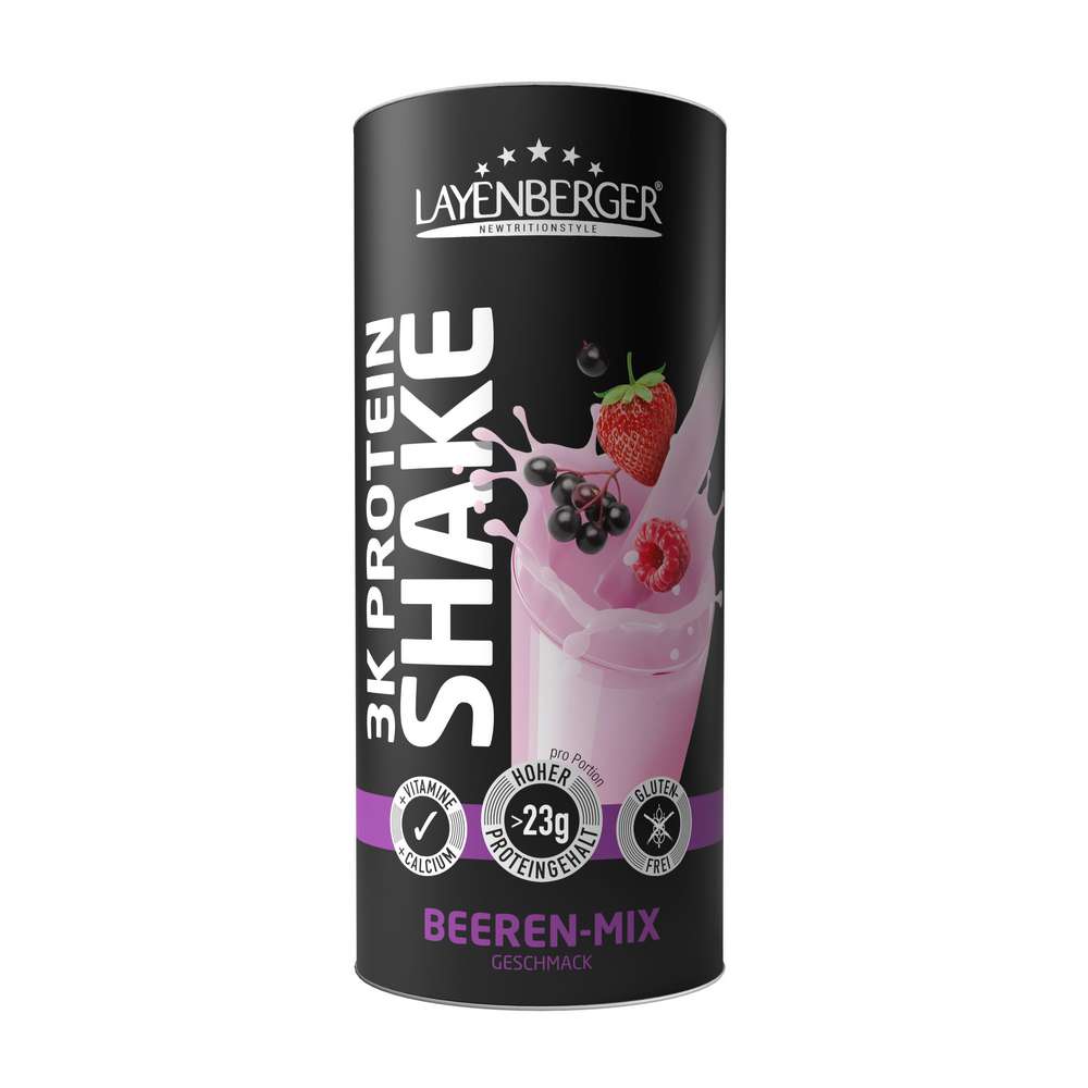 Produktabbildung Layenberger Protein Shake 3K Beeren Mix, Pulver