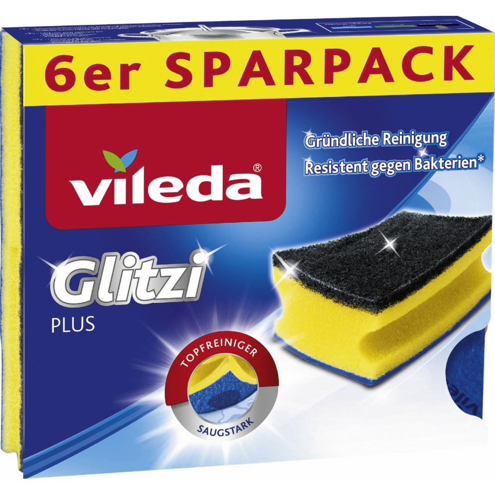 Produktabbildung keine Marke Vileda Glitzi Reinigungsschwämme, 6er-Pack