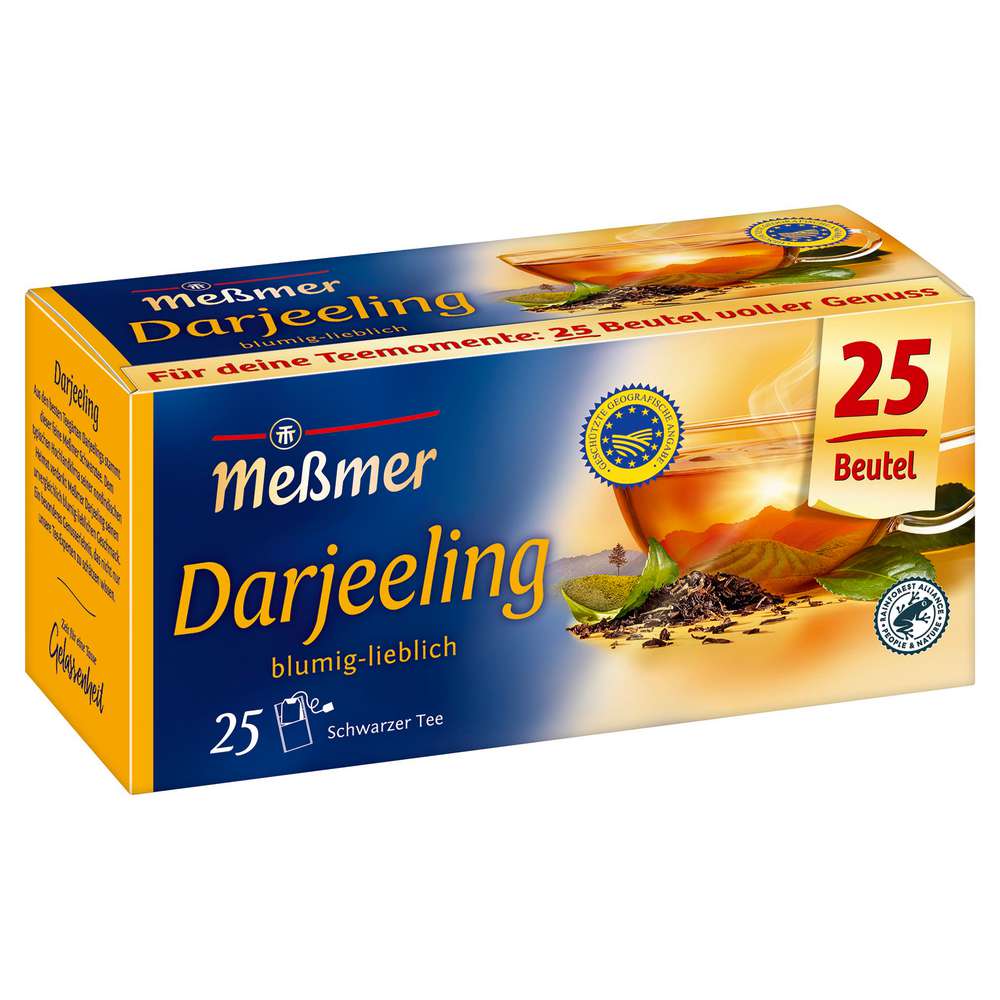 Produktabbildung Messmer Schwarzer Tee, Darjeeling