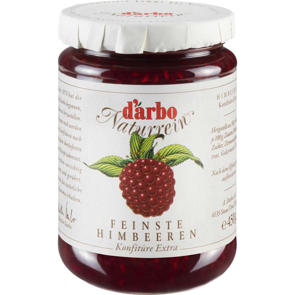 Produktabbildung Darbo Konfitüre extra Naturrein, Waldhimbeere