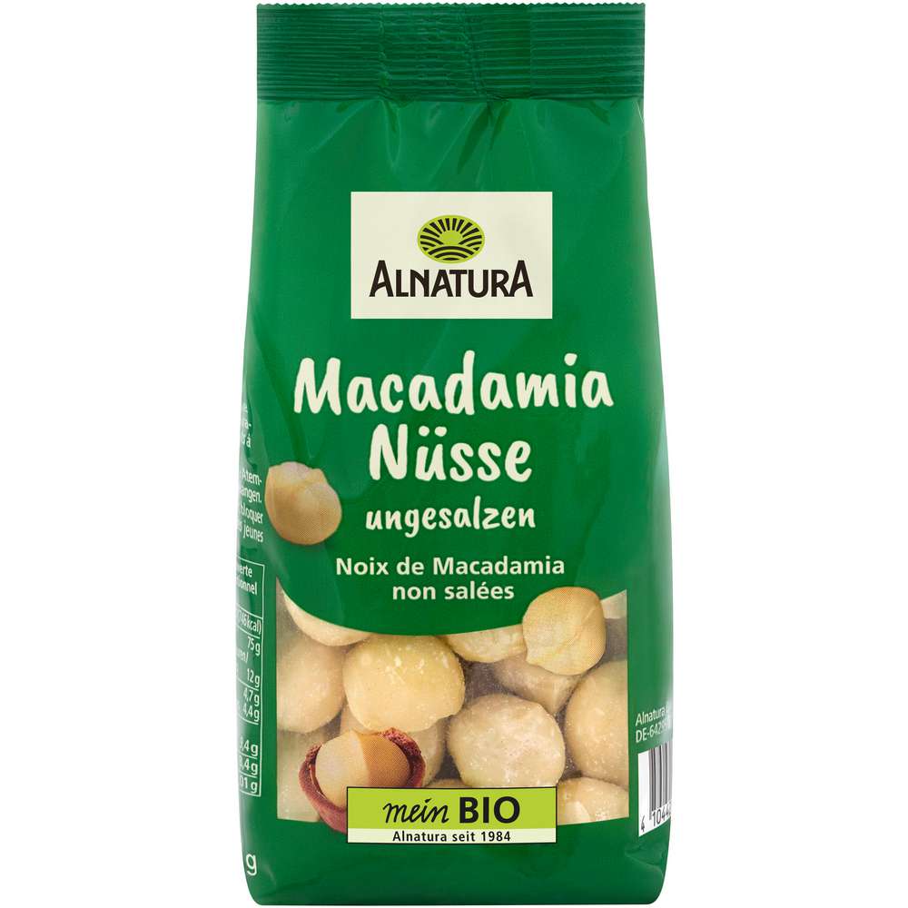 Produktabbildung Alnatura Bio Macadamianüsse
