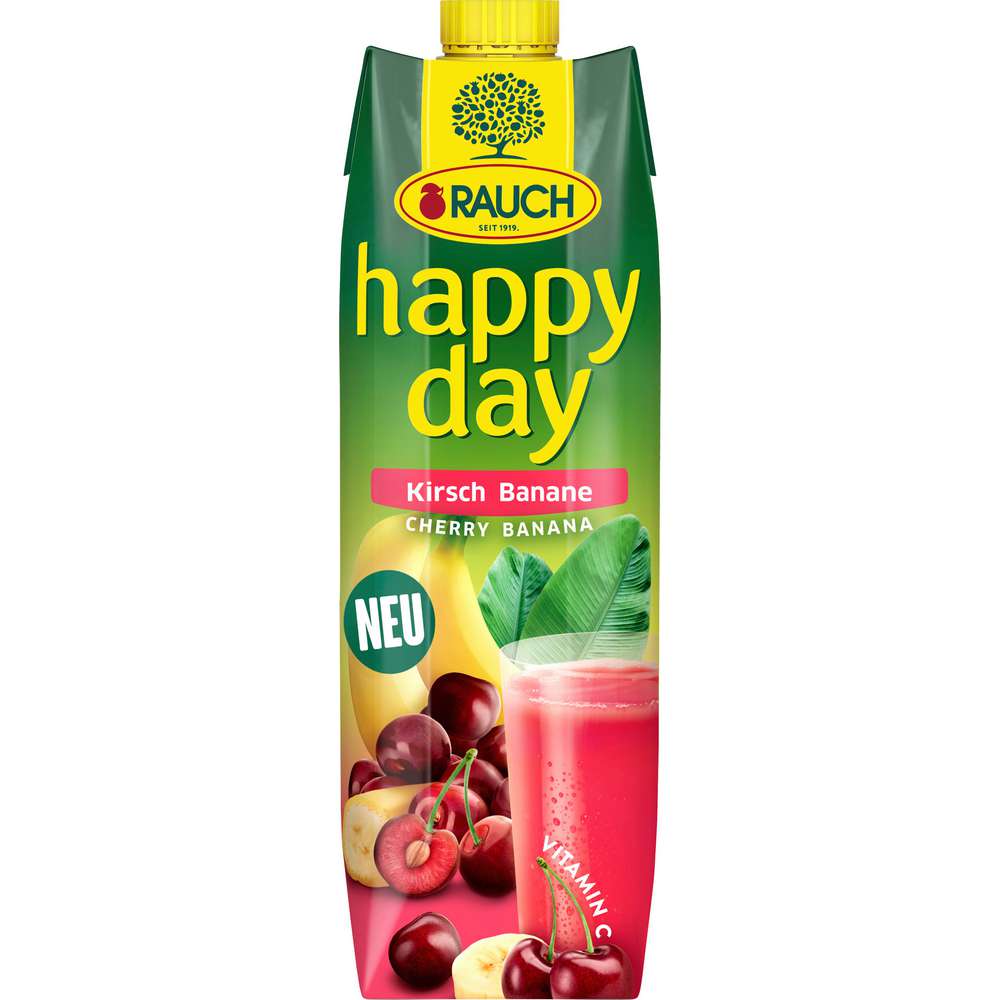 Produktabbildung Rauch Happy Day Fruchtsaft, Kirsch-Banane