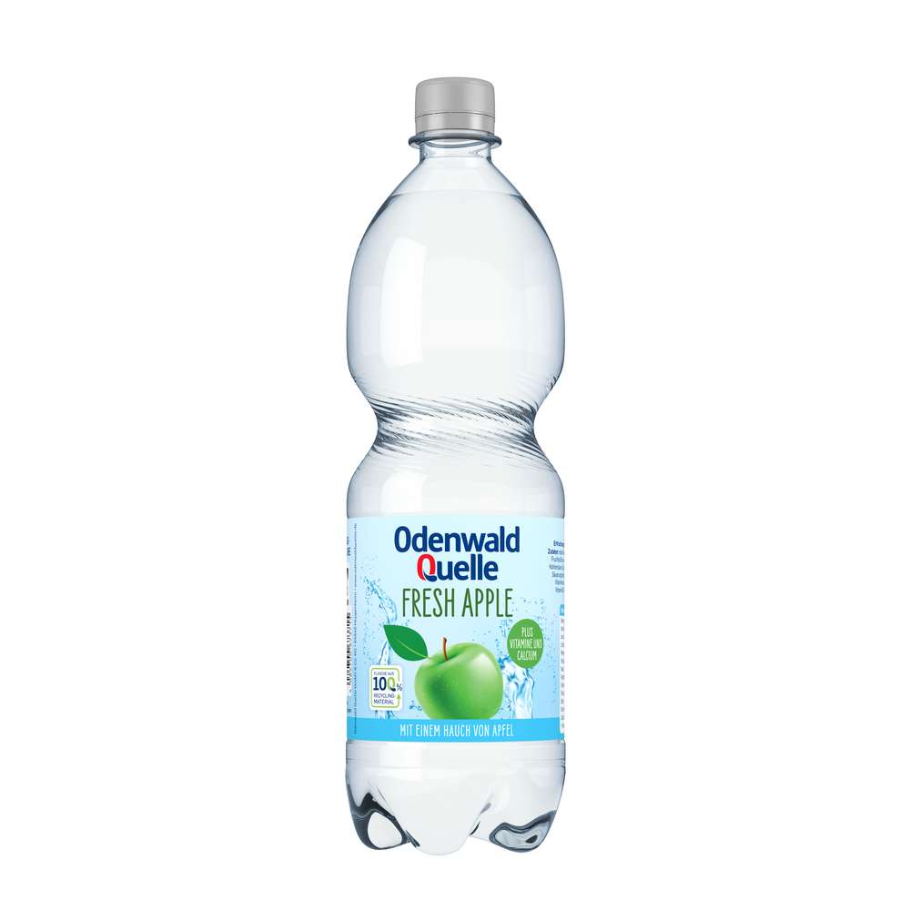 Produktabbildung Odenwald Quelle Wasser mit Geschmack Kohlensäure, Fresh Apple