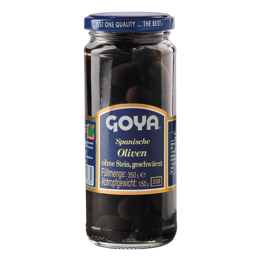 Produktabbildung Goya Spanische Oliven, ohne Stein, geschwärzt