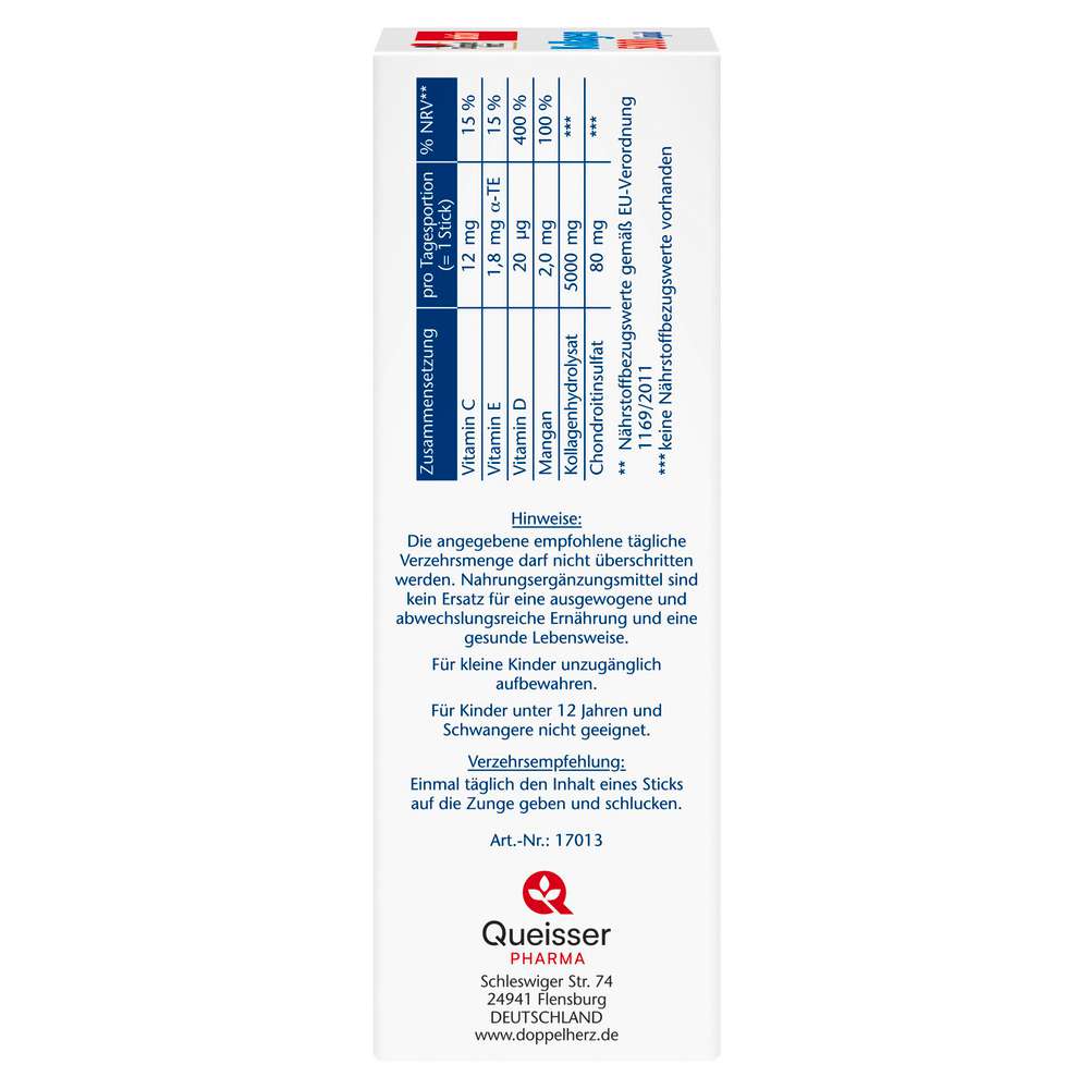 Produktabbildung Doppelherz Kollagen 5000 ,Liquid Sticks