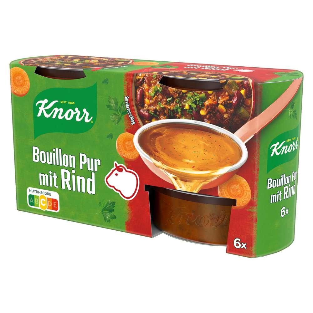 Produktabbildung Knorr Bouillon Pur, Rind