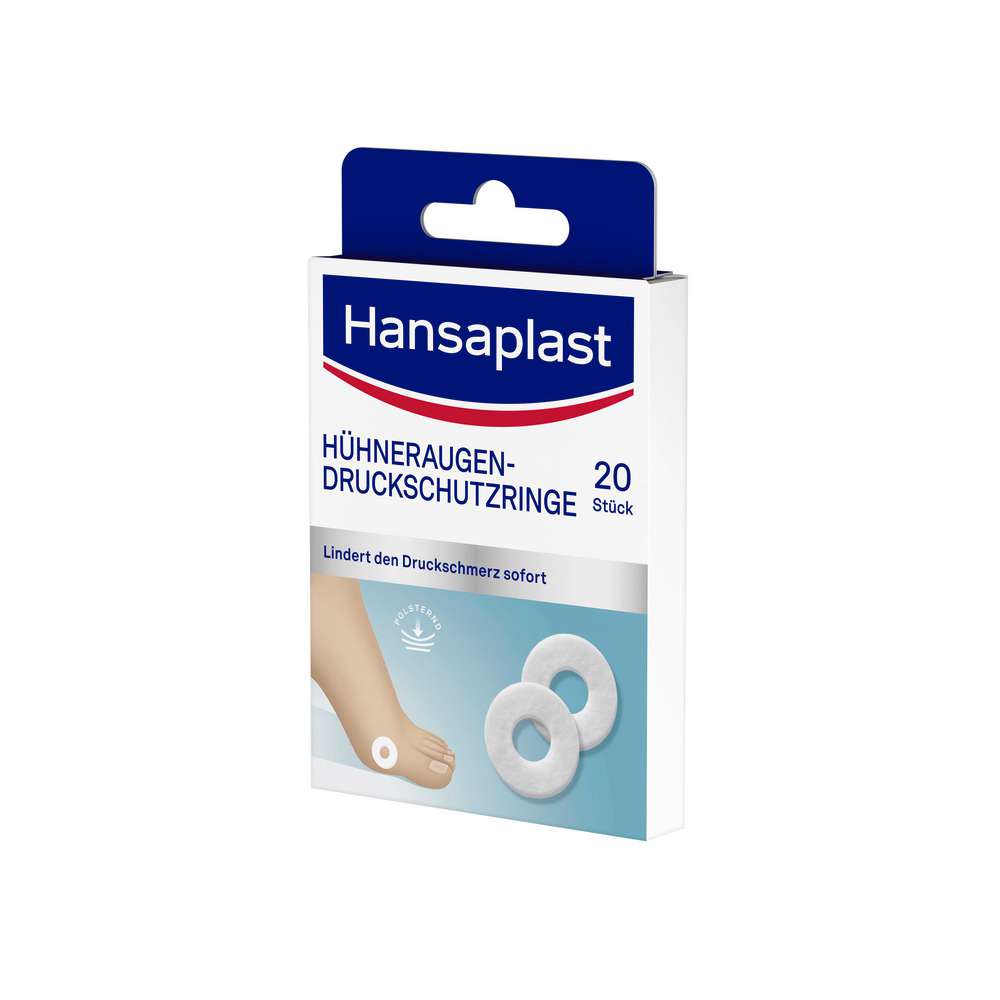 Produktabbildung Hansaplast Hühneraugen-Druckschutzringe, 20 Stück