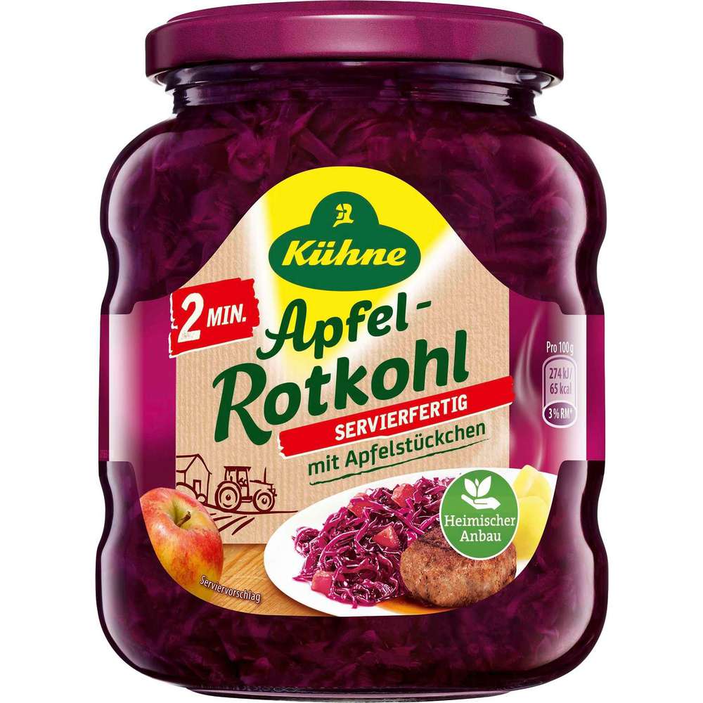 Produktabbildung Kühne Rotkohl, Fix & Fertig