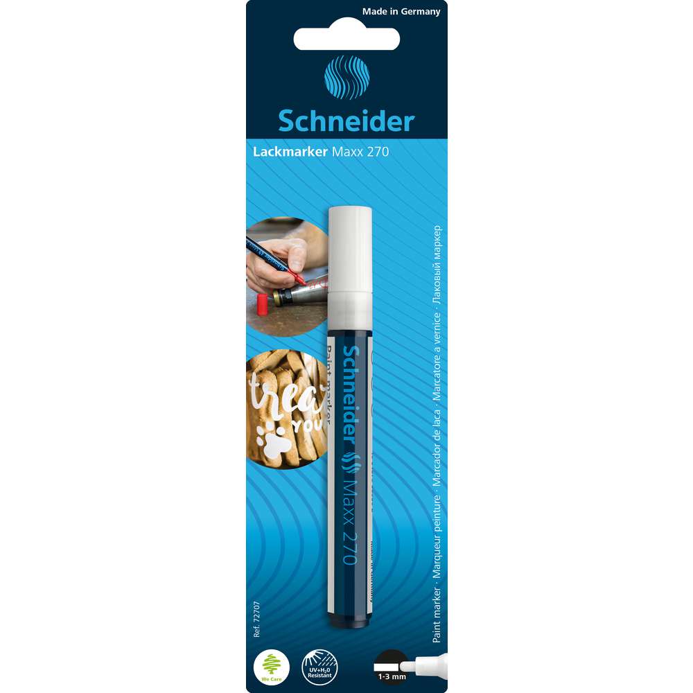 Produktabbildung Schneider Lackmarker weiß