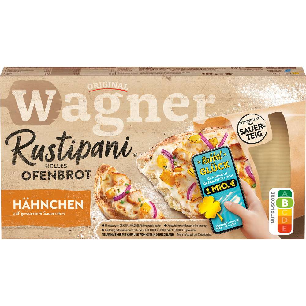 Produktabbildung Wagner Rustipani Hähnchenbrust, tiefgekühlt