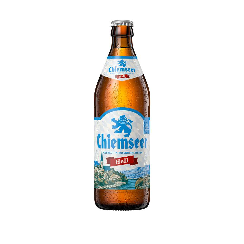 Produktabbildung Chiemseer Lagerbier, hell 4,8%