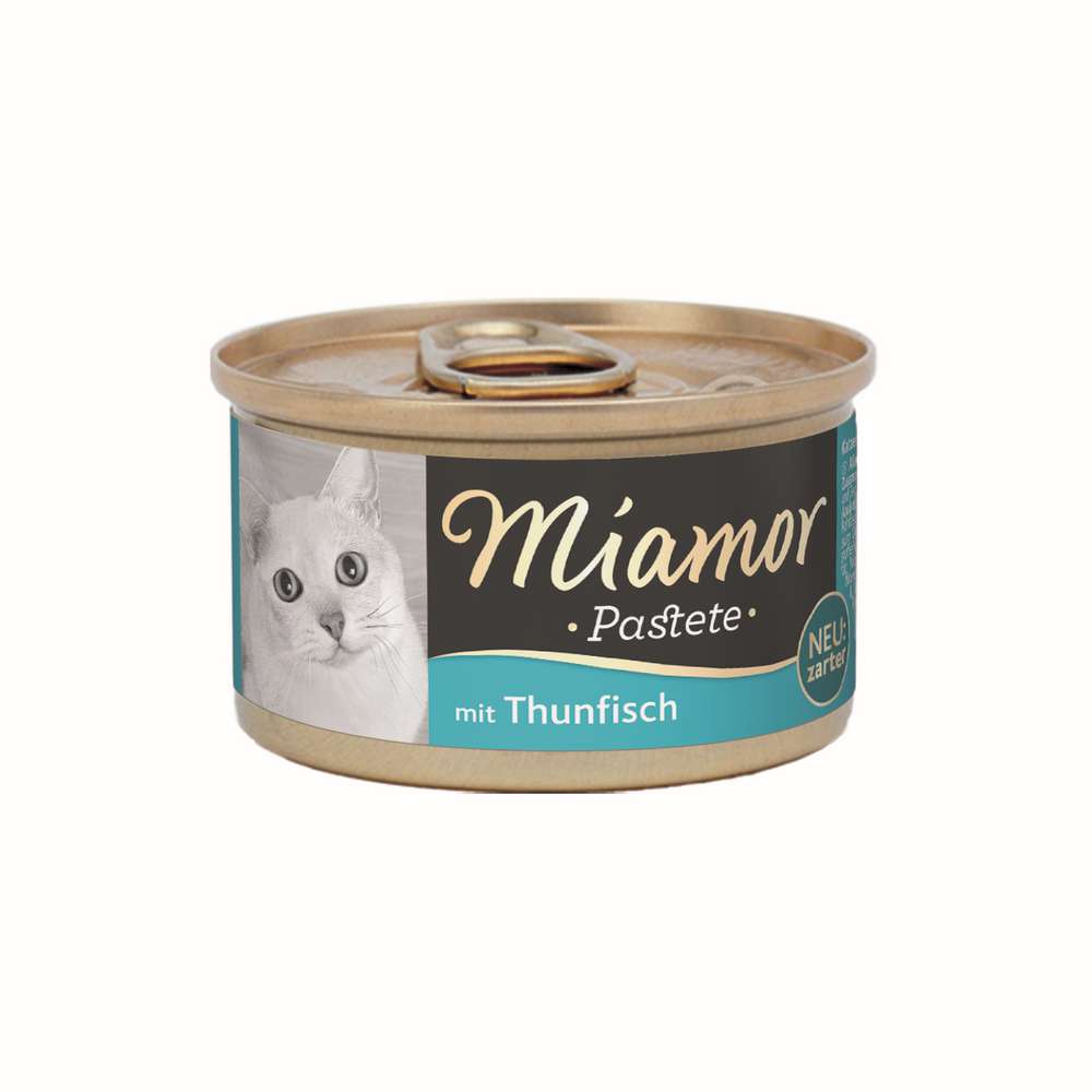 Produktabbildung Miamor Katzen-Nassfutter Pastete, Thunfisch