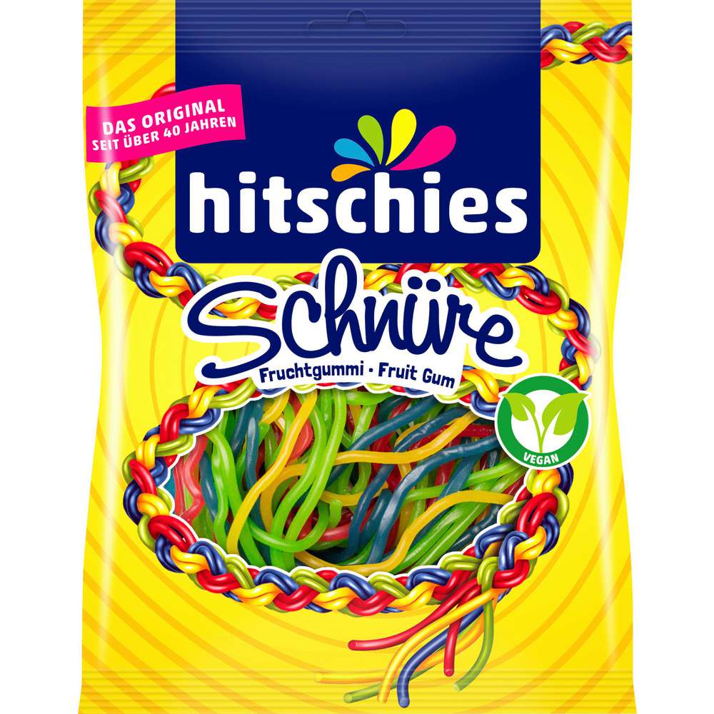Produktabbildung Hitschler Fruchtgummi Bunte Schnüre