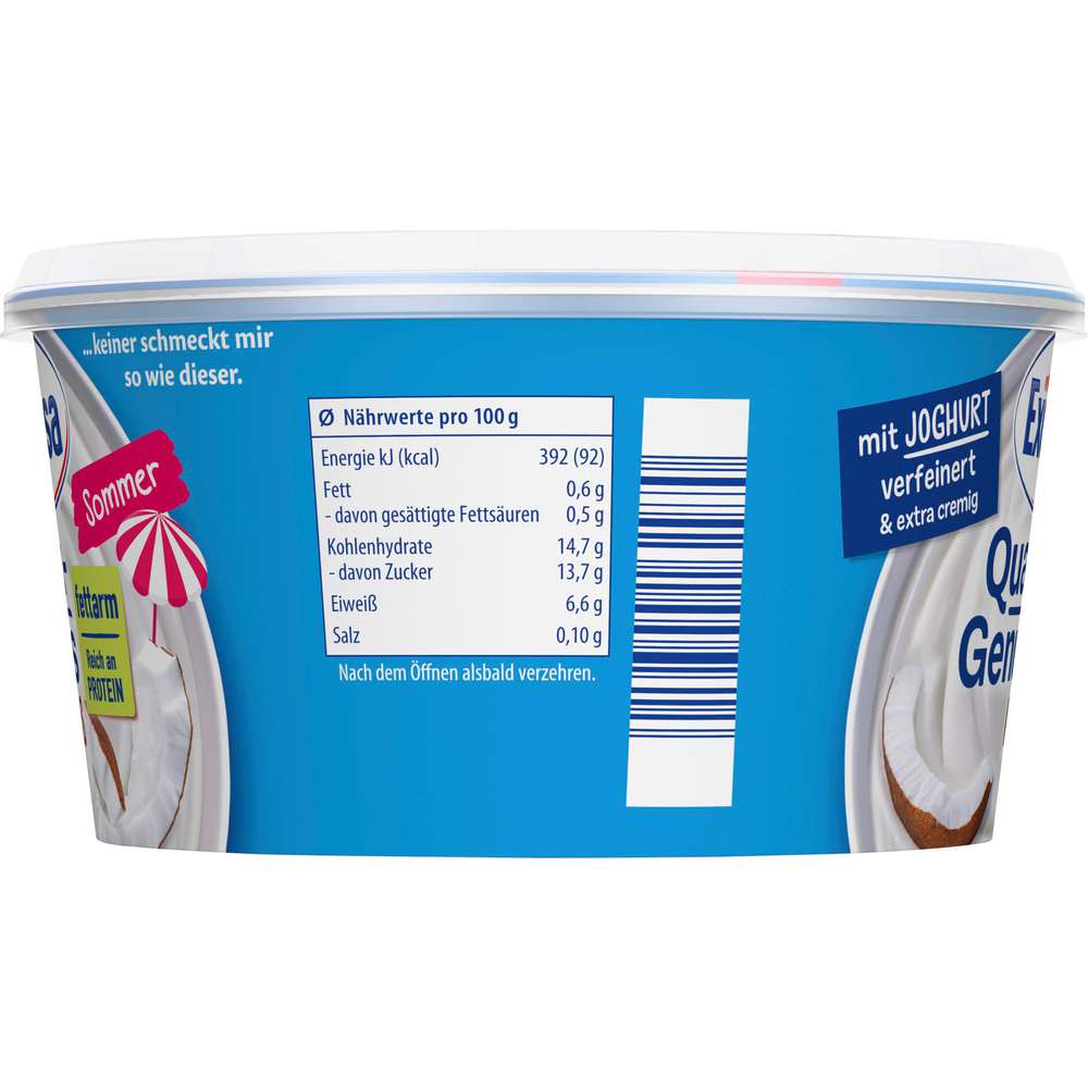 Produktabbildung Exquisa Quark Genuss, Kokos