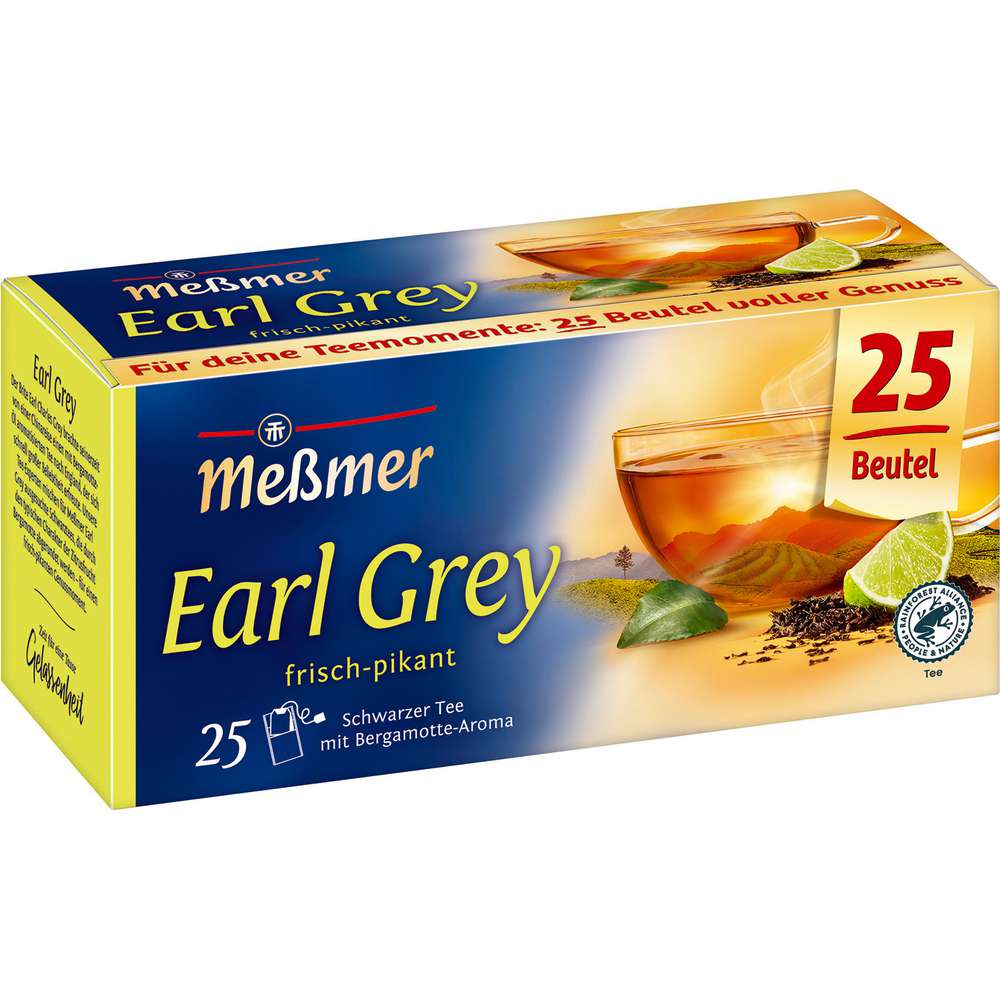 Produktabbildung Messmer Schwarzer Tee, Earl Grey