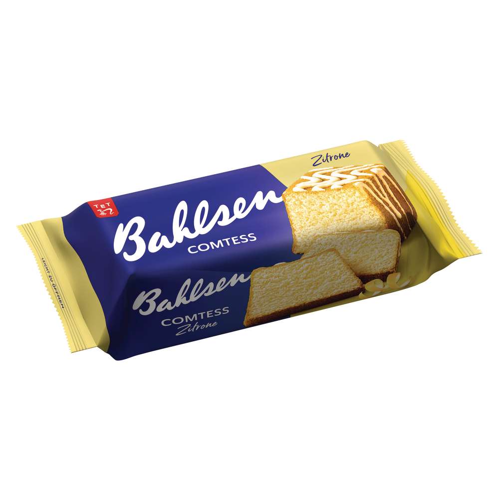 Produktabbildung Bahlsen Rührkuchen Comtess, Zitronengeschmack