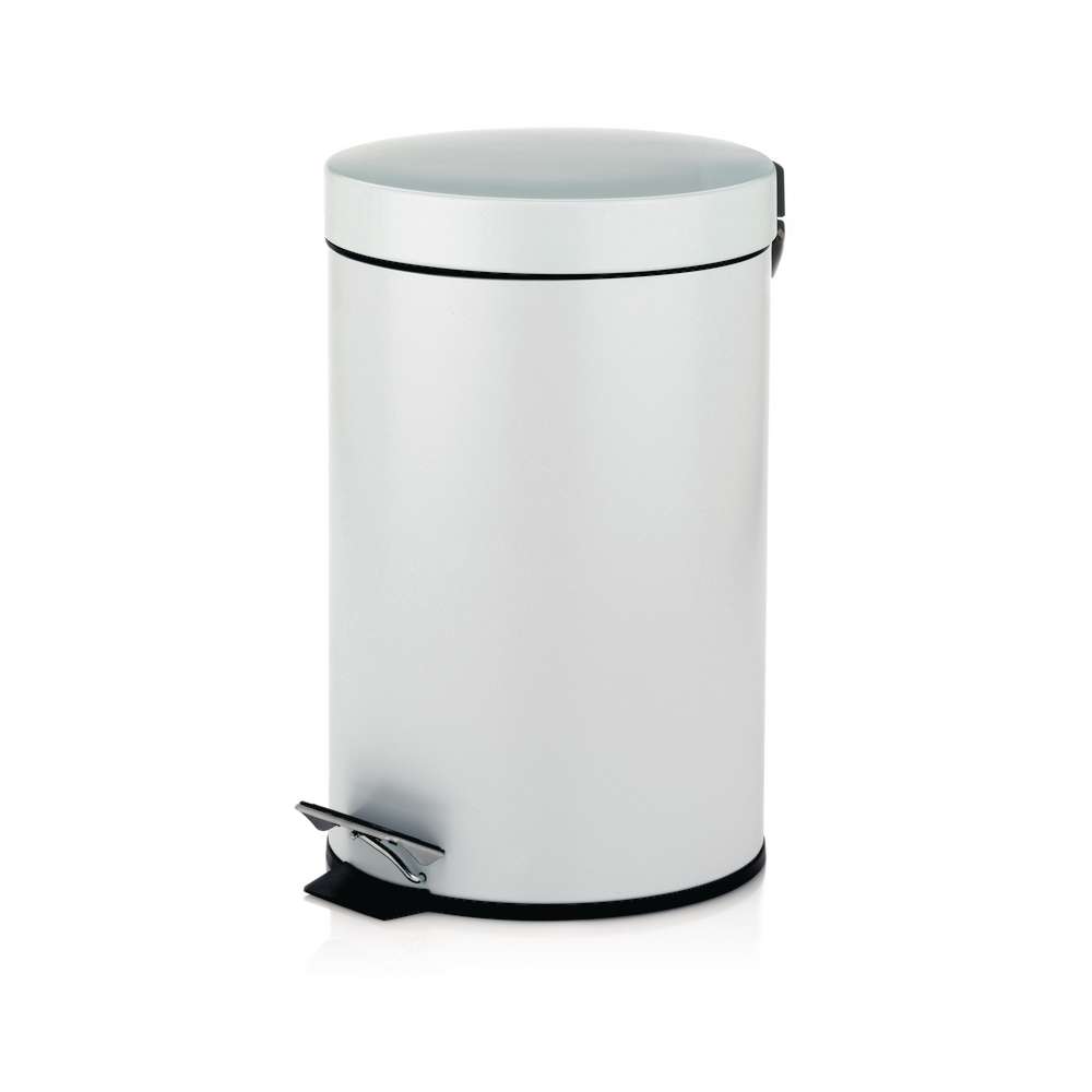 Produktabbildung Keck & Lang Kosmetikeimer Monaco Metall weiß 
