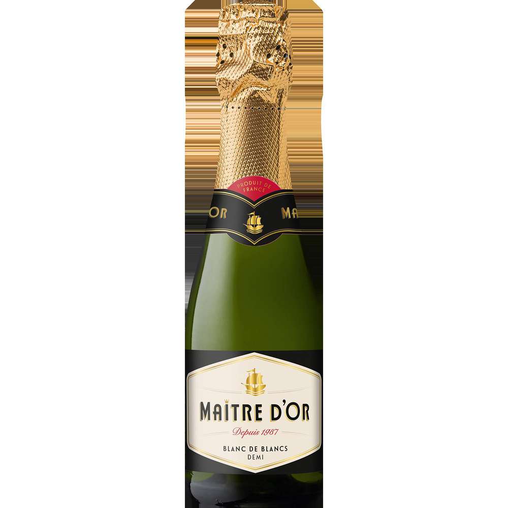 Produktabbildung Maître d'Or Demi-Sec Blanc de Blancs 2x200ml