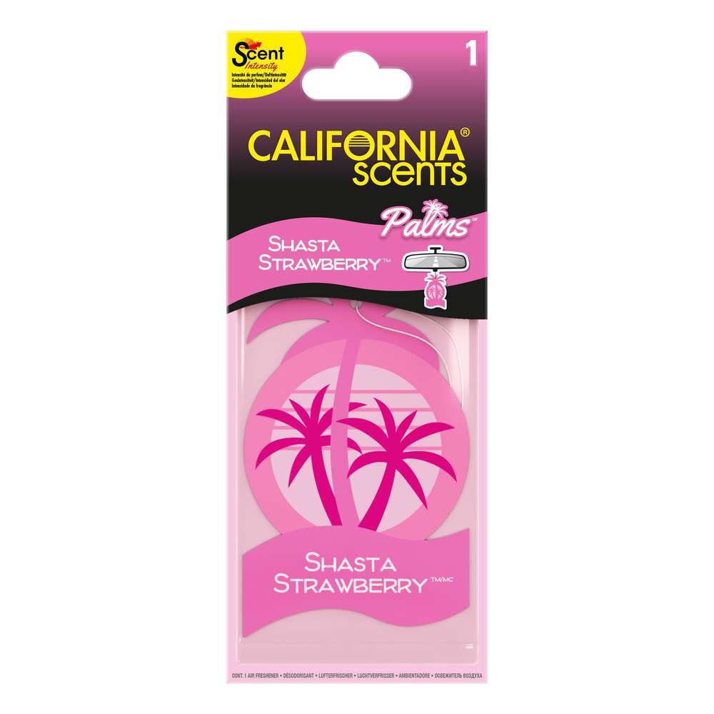 Produktabbildung California Scents Auto-Duftbaum, Shasta Strawberry